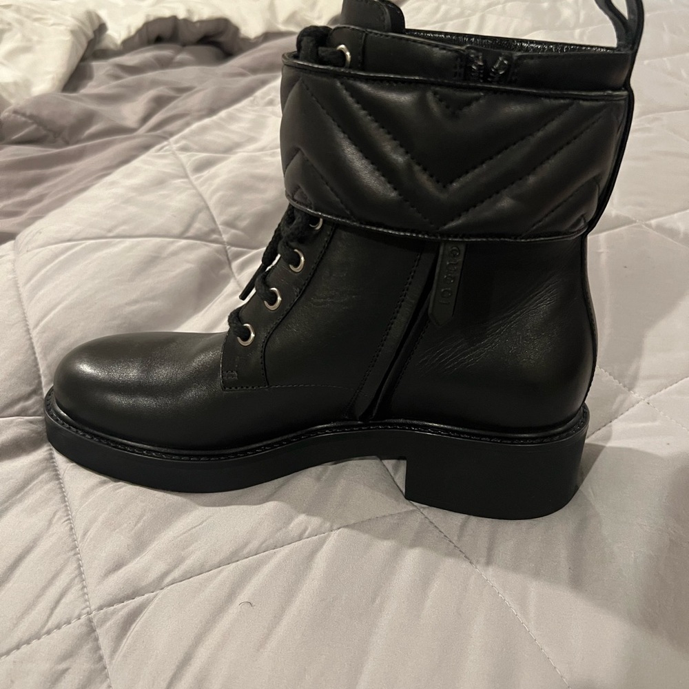 Women’s ankle boot with double G - Picture 5 of 9